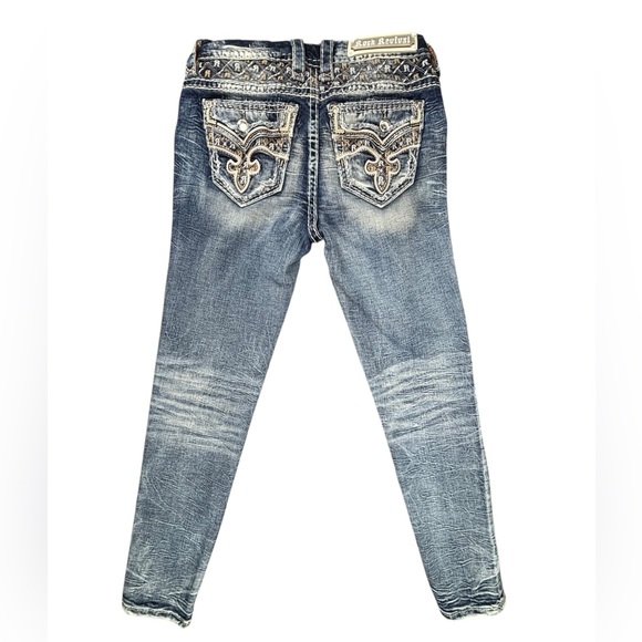 Rock Revival- Rosewood Midrise Ankle Skinny- 27- Excellent Condition!!! - Picture 2 of 6